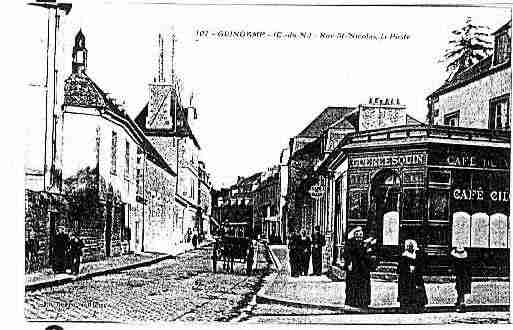 Ville de GUINGAMP Carte postale ancienne